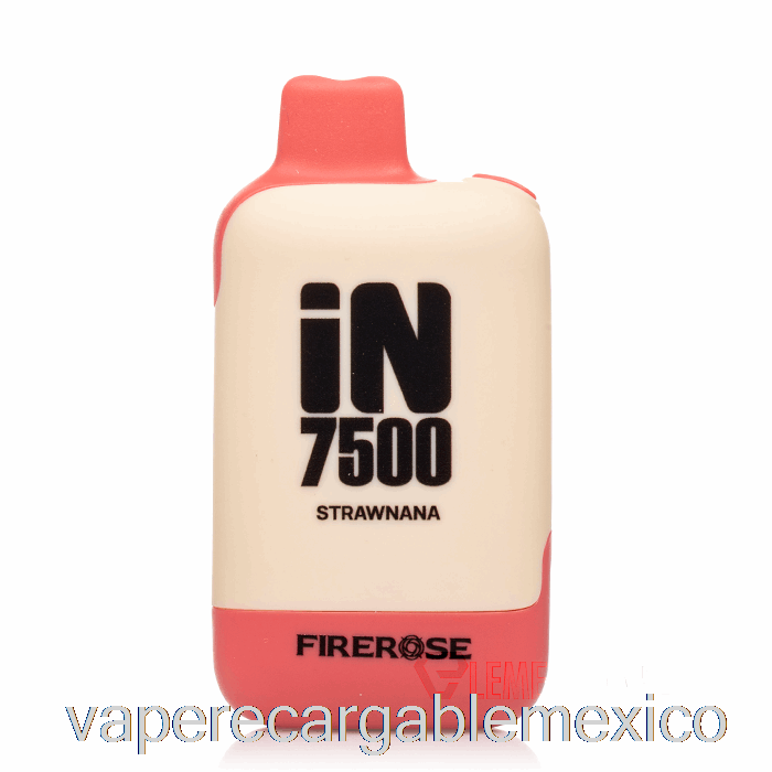 Vape Recargable Firerose In7500 Paja Desechable